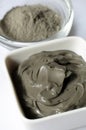 Cosmetic clay for spa treatments