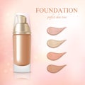 Cosmetic Foundation Concealer Cream Realistic
