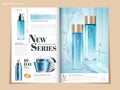 Cosmetic magazine design