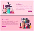 Cosmetic and Makeup Promotional Internet Pages