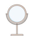 Cosmetic mirror icon