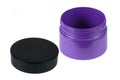 Cosmetic packaging, cream, powder or gel jar with cap Royalty Free Stock Photo