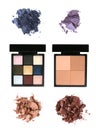 Cosmetic pallettes Royalty Free Stock Photo