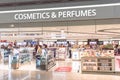 Cosmetic and perfume duty free boutique at Incheon International Airport