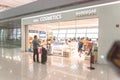 Cosmetic and perfume duty free boutique at Incheon International Airport