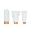 Cosmetic plastic bottle and carton for creams, lotions, gels.