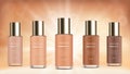 Colorstay foundation of various shades