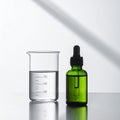 Cosmetic Serum Formulation in a Science Lab Royalty Free Stock Photo