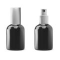 Cosmetic serum spray bottle. Small beauty essence