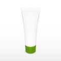 Cosmetic Tube Issolated On White Background