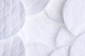 Cosmetical cotton pad disks Royalty Free Stock Photo