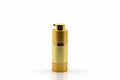 Cosmetics bottle, Golden Blank packaging bottle.