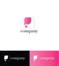 Cosmetics Company Logo Design, Cosmetic beauty logo design, Modern logo or minimal icon. Logotype for cosmetics company. Vector de