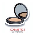 Cosmetics company. logo