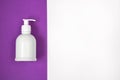 Cosmetics, Dispenser, Bottle, Background, white, ultra violet