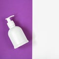 Cosmetics, Dispenser, Bottle, Background, white, ultra violet