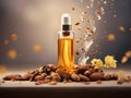 Cosmetics with herbal extract from extracts of honey, walnuts, propolis.