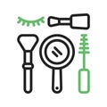 Cosmetics icon vector image.