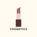 Cosmetics and makeup icon vector