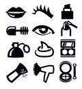 cosmetics and makeup icon