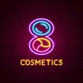 Cosmetics Neon Label