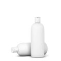 Cosmetics packaging - shampoo or gel bottle