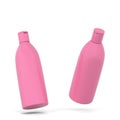 Cosmetics packaging - shampoo or gel bottle