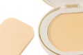 Cosmetics Powder compact Royalty Free Stock Photo