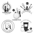 Cosmetics set label for your product or design