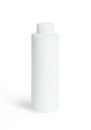 Cosmetics white plastic bottle isolated over white background Royalty Free Stock Photo