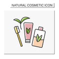 Cosmetology color icon