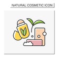 Cosmetology color icon