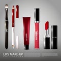 Cosmetology Realistic Products Set