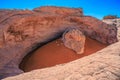 Cosmic Ashtray, Unique Formation in Grand Staircase Escalante, Escalante, Utah Royalty Free Stock Photo