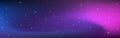 Cosmic background. White shining stars on wide backdrop. Purple starry texture with nebula. Colorful cosmos with galaxy Royalty Free Stock Photo
