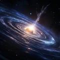 Cosmic Beacon: Exploring the Radiant Quasa
