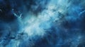 cosmic blue nebula