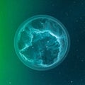 Cosmic Bubble Nebula in Deep Space Royalty Free Stock Photo
