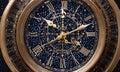 Cosmic Clock Unveiling Time in Space AI Generated