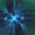 Cosmic Convergence: Exploring the Luminous Black Fractal Web