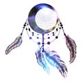 Cosmic Dreamcatcher design Royalty Free Stock Photo