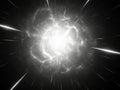 Cosmic explosion in deep space Royalty Free Stock Photo