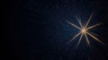 Cosmic explosion of light in the night sky Royalty Free Stock Photo