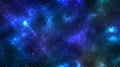 Cosmic Faraway Galaxy Background, stardust and bright shining st