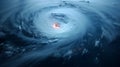 Cosmic Hurricane: A Captivating 3d Rendering Of Intense Shadowy Imagery