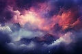 Cosmic Infinity: Swirling Nebulae and the Spiritual Beyond, Heaven or Hell? â AI Generated 19 Royalty Free Stock Photo