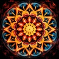 Cosmic Kaleidoscope: A Mesmerizing Display of Satellite Perspectives Royalty Free Stock Photo