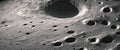Cosmic landscape Moon surface. Craters on the moon. Moon surface texture Royalty Free Stock Photo