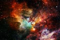 Cosmic landscape. Nebula. Elements of this image furnished by NASA