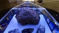 Cosmic landscape-a piece of a meteorite that fell on 15.02.2013 in the Chelyabinsk region in Russia